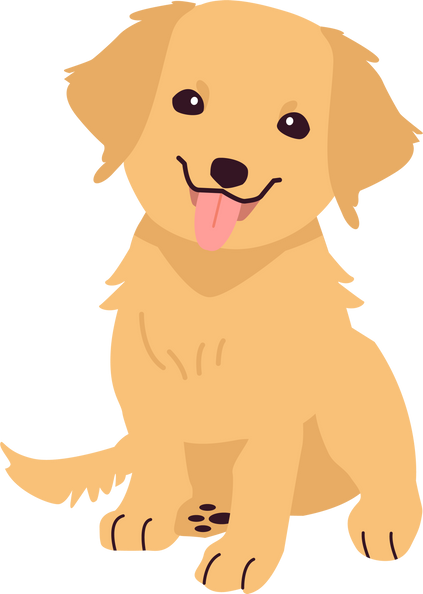 Cute Puppy Illustration